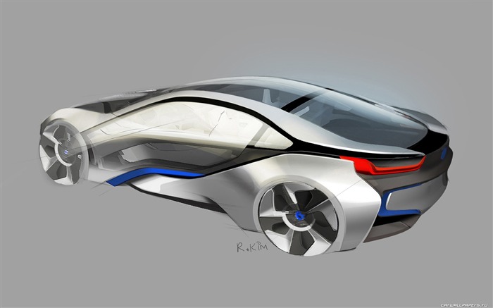 BMW i8 Concept - 2011 fonds d'écran HD #42
