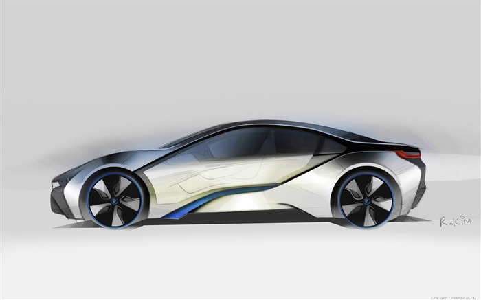 BMW i8 koncept - 2011 HD wallpapers #43