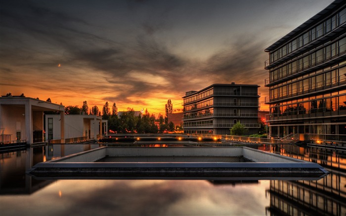 Deutschland Saarbrücken Stadtlandschaft #3