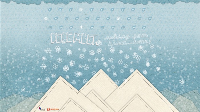 Décembre 2011 Calendar Wallpaper (2) #7