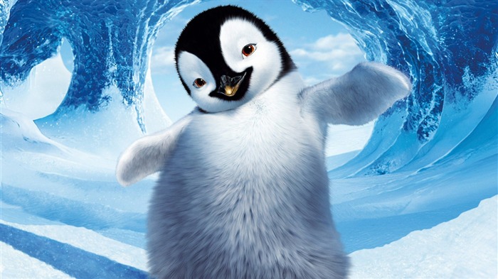 Happy Feet Deux fonds d'écran HD #2