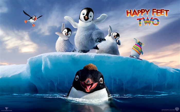 Happy Feet Deux fonds d'écran HD #8