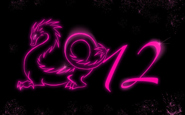 Nový rok 2012 tapety (1) #16
