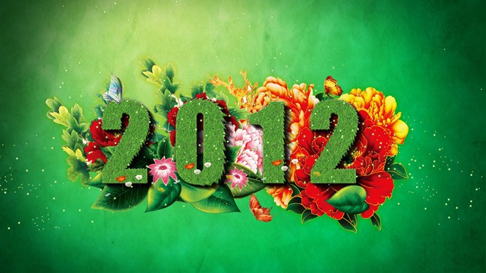 2012 New Year wallpapers (1) #19