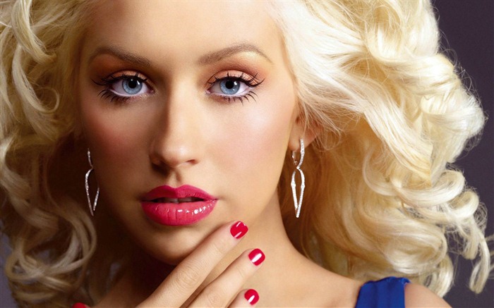 Christina Aguilera tapety na plochu krásné #1