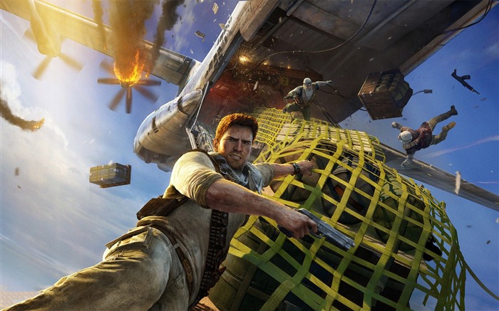 Uncharted 3: Drake je podvod HD tapety na plochu #12