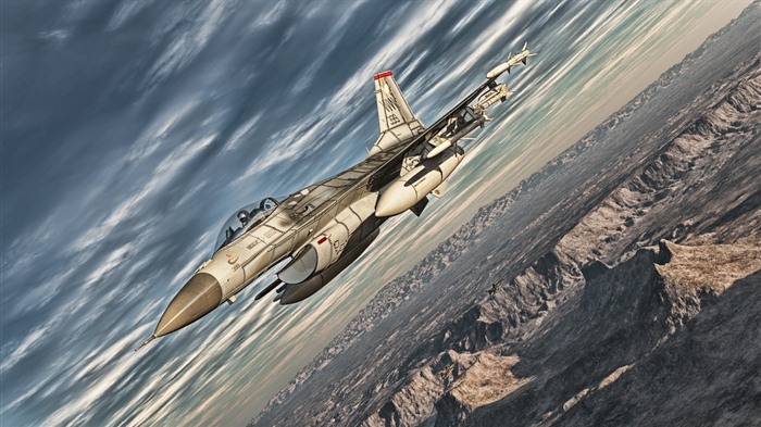 Military fighter HD widescreen wallpapers #12