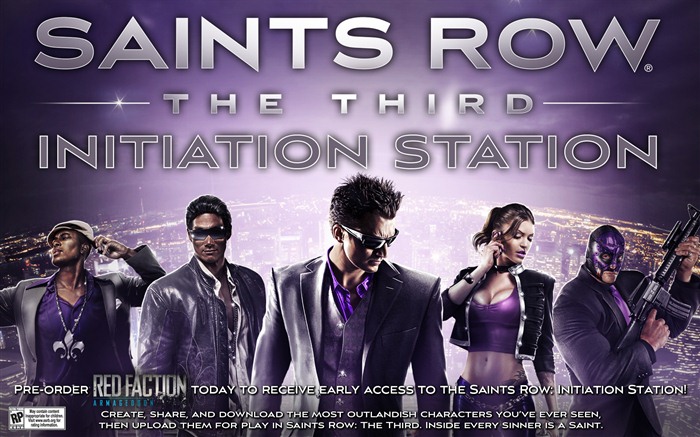 Saints Row: Třetí HD tapety na plochu #18