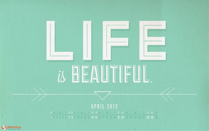 April 2012 calendar wallpapers (2) #3