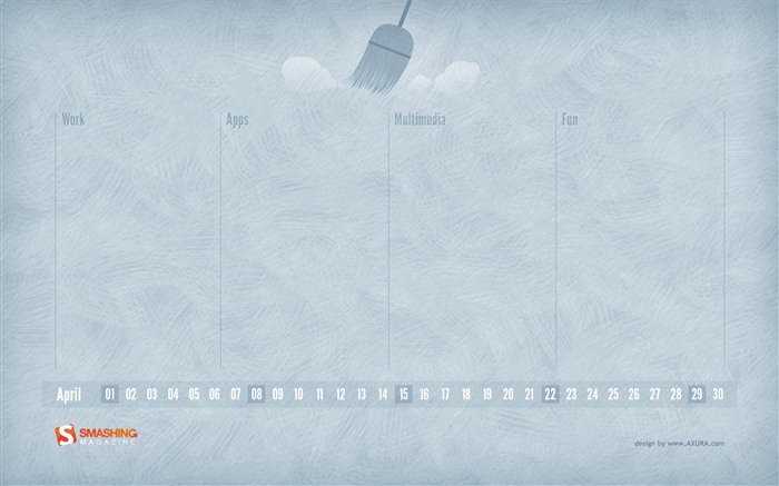 April 2012 Kalender Wallpaper (2) #11