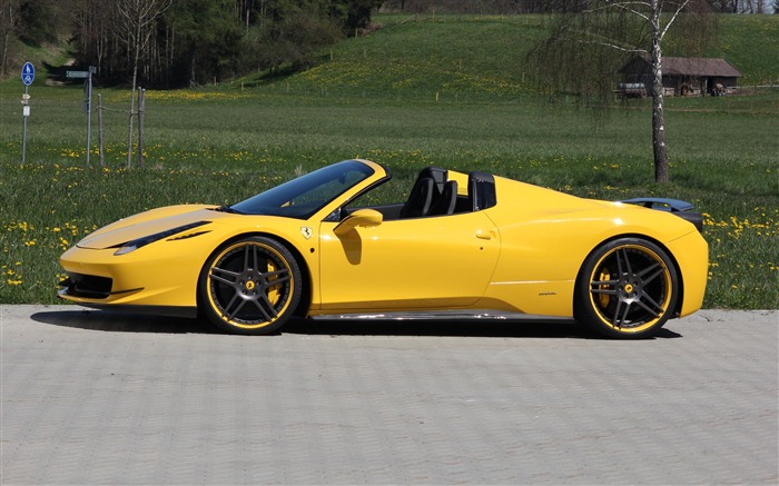 Ferrari 458 Italia spider 2012 法拉利 高清壁紙 #13