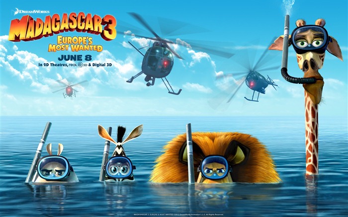 Madagascar 3: Europe's Most Wanted HD wallpapers #10