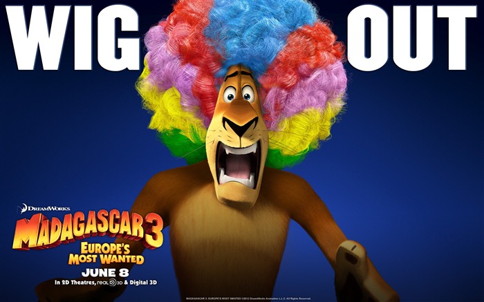 Madagascar 3: Europe Most Wanted fonds d'écran HD #11