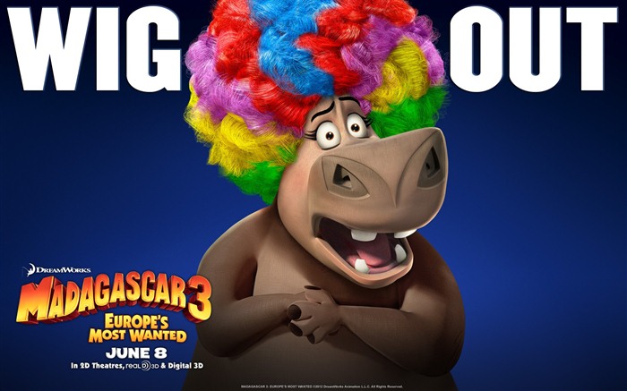 Madagascar 3: Europe's Most Wanted 馬達加斯加3：歐洲大圍捕 高清壁紙 #12