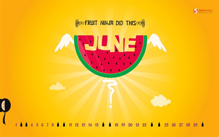 June 2012 Calendar wallpapers (1) #18