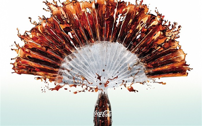 Coca-Cola belle annonce papier peint #1