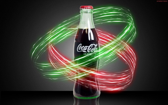 Coca-Cola belle annonce papier peint #17