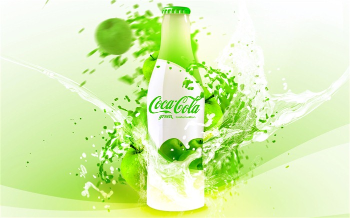 Coca-Cola schöne Ad Wallpaper #26