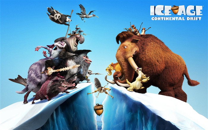 4 Age de glace: Continental Drift HD wallpapers #8
