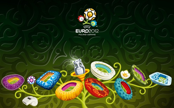 UEFA EURO 2012 HD Tapety na plochu (2) #11