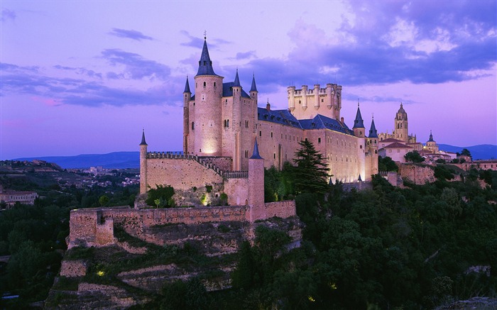 Windows 7 壁纸：欧洲的城堡1