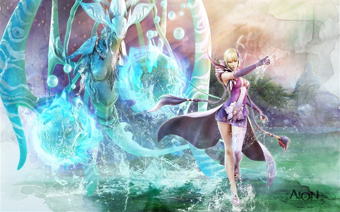 Aion Beautiful Girls HD Wallpaper (1) #6