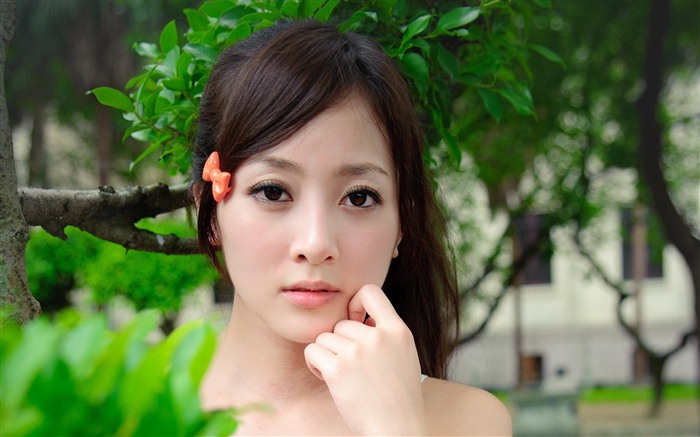 대만 과일 소녀 아름다운 월페이퍼 (10) #17