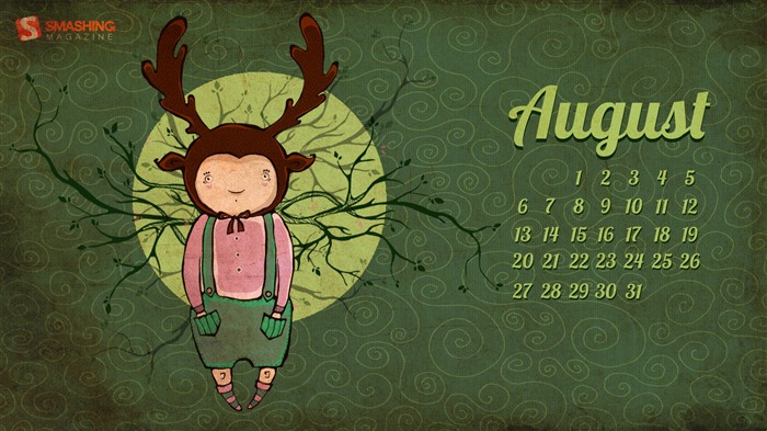 August 2012 Calendar wallpapers (1) #15