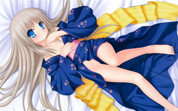 Krásné dívky anime HD Tapety na plochu (1) #8