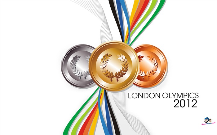 런던 2012 년 올림픽 테마 배경 화면 (2) #12