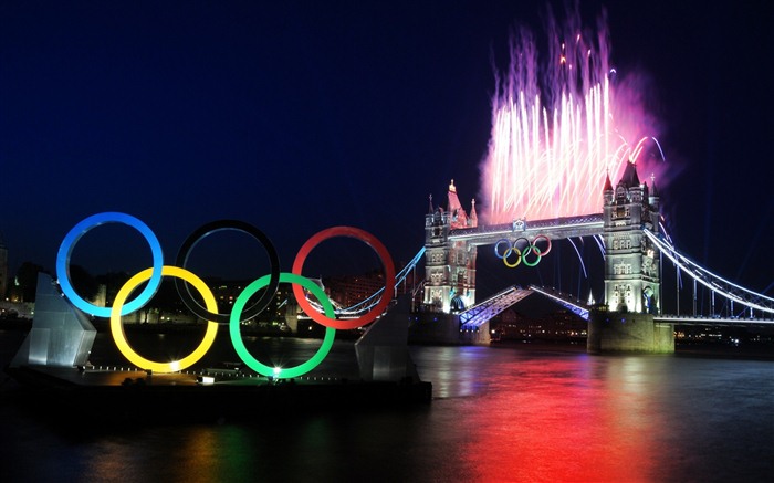 런던 2012 년 올림픽 테마 배경 화면 (2) #18