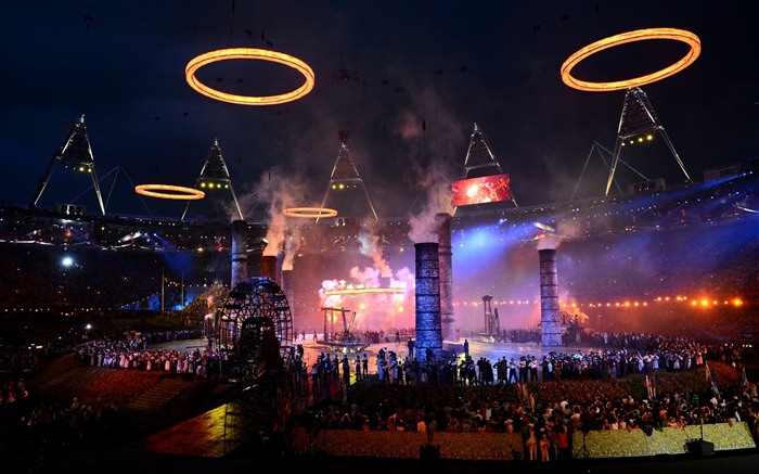 런던 2012 년 올림픽 테마 배경 화면 (2) #24