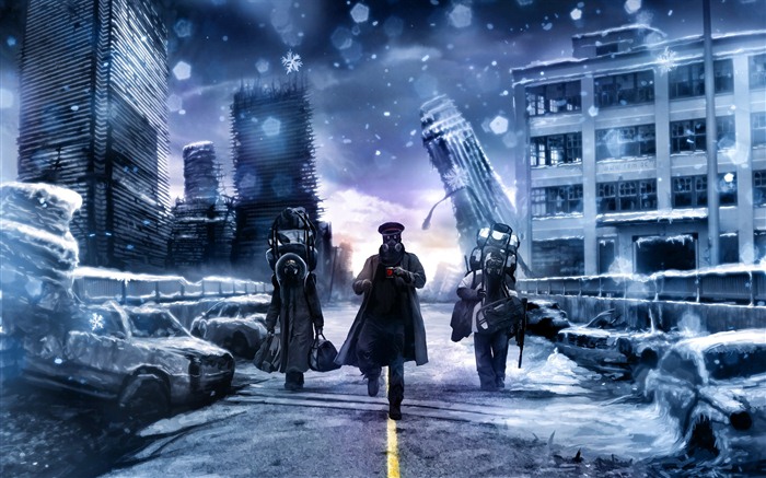 Romantically Apocalyptic creative painting wallpapers (2) #6