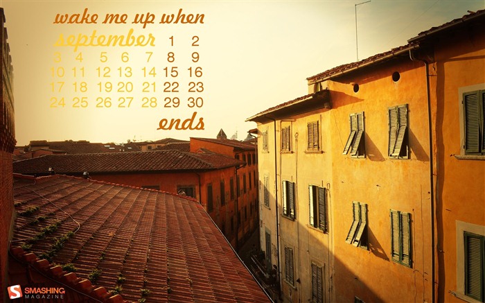 September 2012 Calendar wallpaper (1) #16