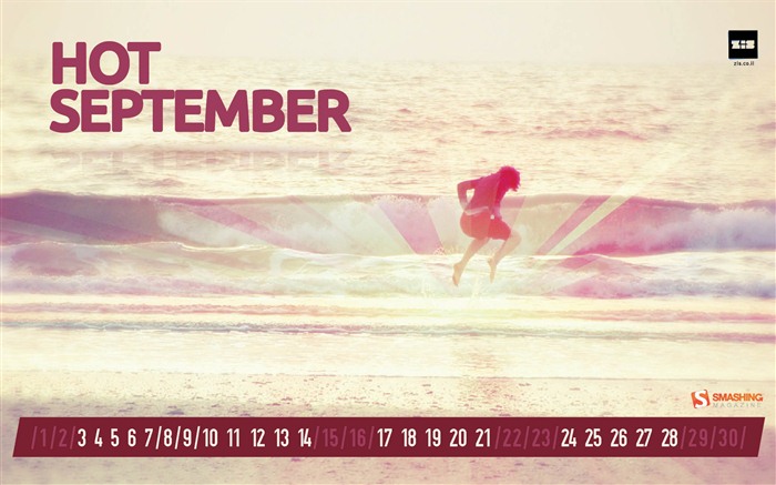 September 2012 Calendar wallpaper (2) #6