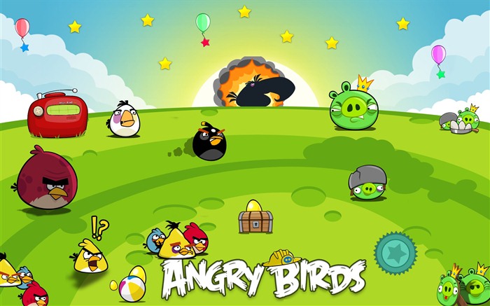 Angry Birds game wallpapers #12