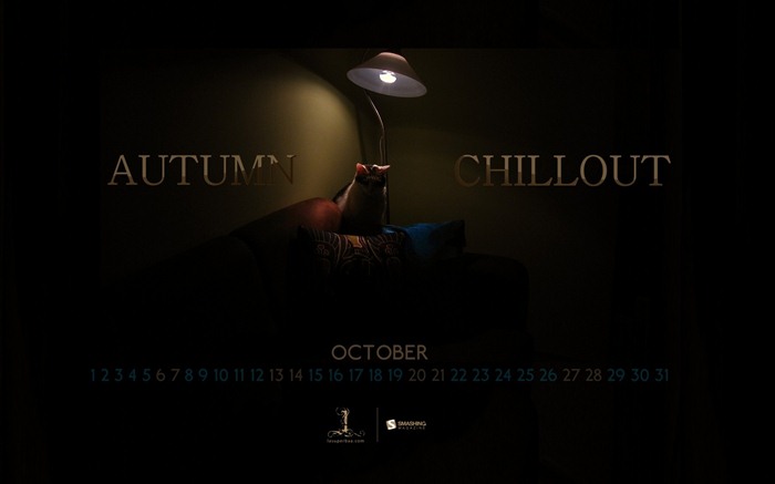 Octobre 2012 Calendar Wallpaper (1) #3