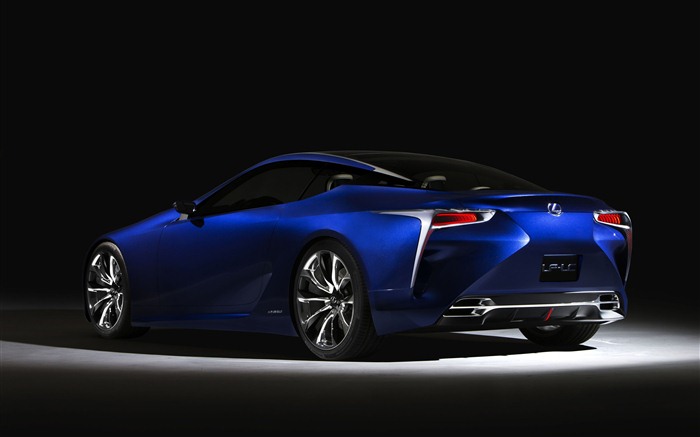 2012 Lexus LF-LC Blue concept 雷克薩斯 藍色概念車 高清壁紙 #9