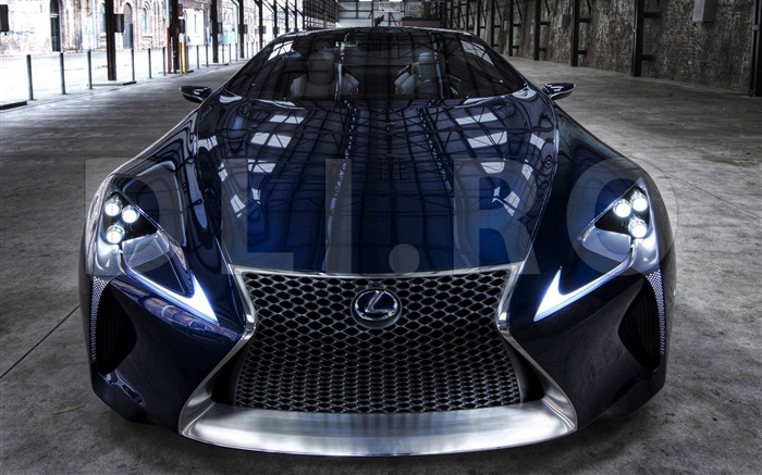 2012 Lexus LF-LC Blue concept HD wallpapers #15