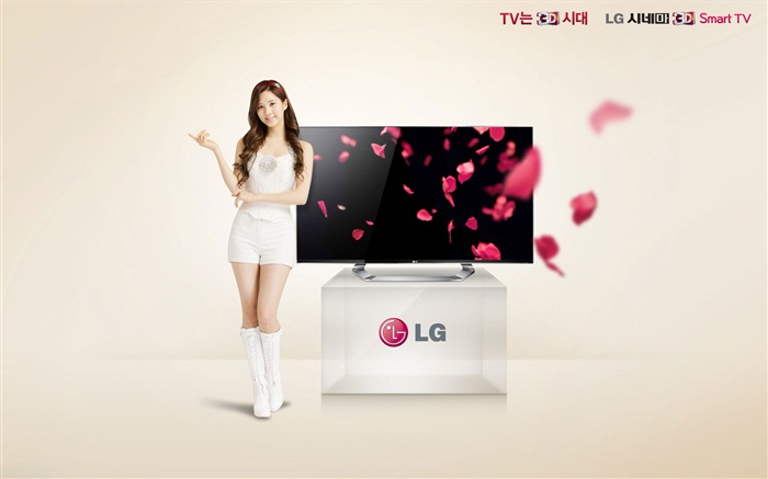 Girls Generation ACE y endosos LG anuncios fondos de pantalla HD #16