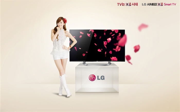 Girls Generation ACE y endosos LG anuncios fondos de pantalla HD #18
