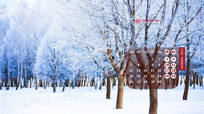 November 2012 Kalender Wallpaper (2) #15