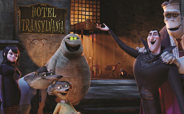 Hotel Transylvania 호텔 트랜 실배 니아 HD 배경 화면 #11