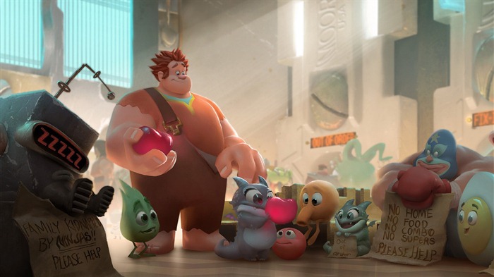 Wreck-It Ralph 난파선 - 그건 랄프의 HD 배경 화면 #4