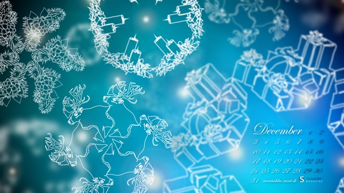 Dezember 2012 Kalender Wallpaper (1) #12