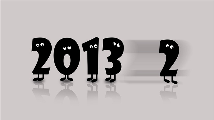 2013 Nový rok téma kreativní tapety (1) #2