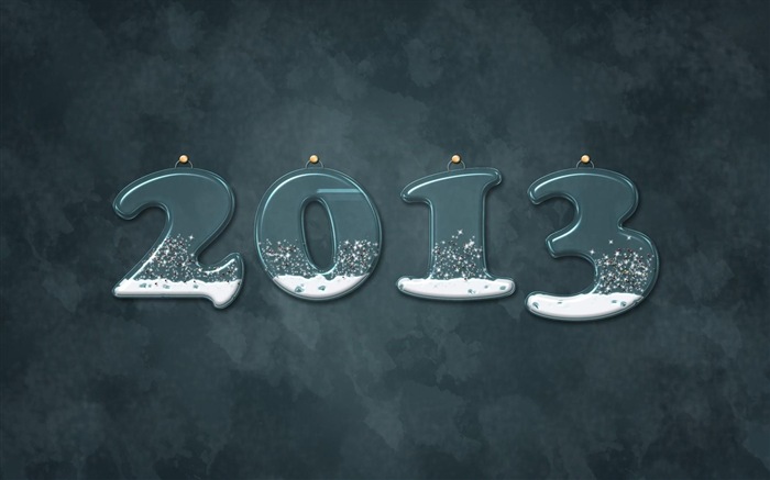 2013 New Year theme creative wallpaper(1) #18