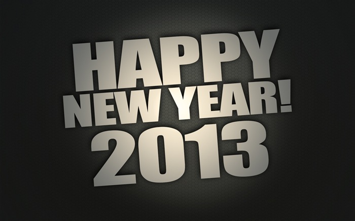 2013 New Year theme creative wallpaper(2) #2