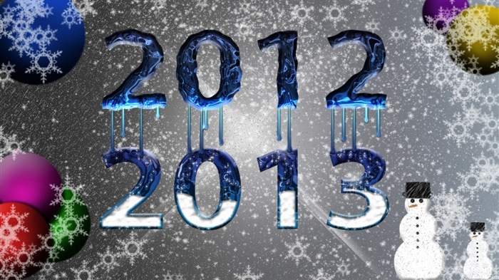 2013 Nový rok téma kreativní tapety (2) #3