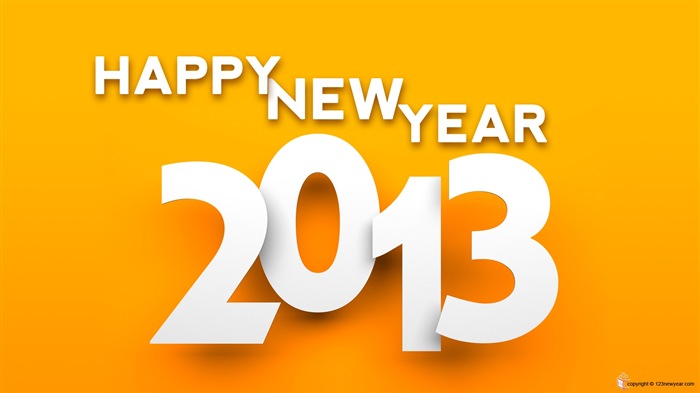 2013 New Year theme creative wallpaper(2) #9